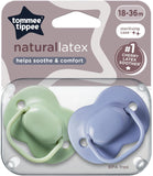 Tommee Tippee Cherry Latex Soother 18-36m 2 Pack