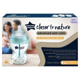 Tommee Tippee Closer to Nature Bottl 0m+ Anti-Colic Baby Bottles 260ml - 3 Pack