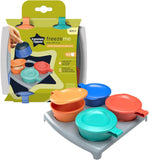 Tommee Tippee Pop-Ups Freezer Pots and Tray 4 Colours