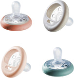 Tommee Tippee Breast-Like Day Soother 6-18 Month - Pack of 4