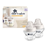 Tommee Tippee Closer to Nature Anti-Colic Slow-Flow Baby Bottle 150ml - PLAIN