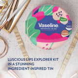 Vaseline Luscious Lips Explorer Kit Gift Set with 3 Lip Balms in Tin