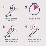 Veet Expert Hair Removal Cream 200ml All Skin Types Legs & Body Tough Hair