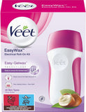 Veet Easy Wax Electrical Roll On Starter Kit with 50ml Refill