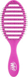 Wet Brush Speed Dry Purple Hair Brush – Vented Detangling Brush with Heat-Resistant HeatFlex Bristles for Faster Blow-Drying