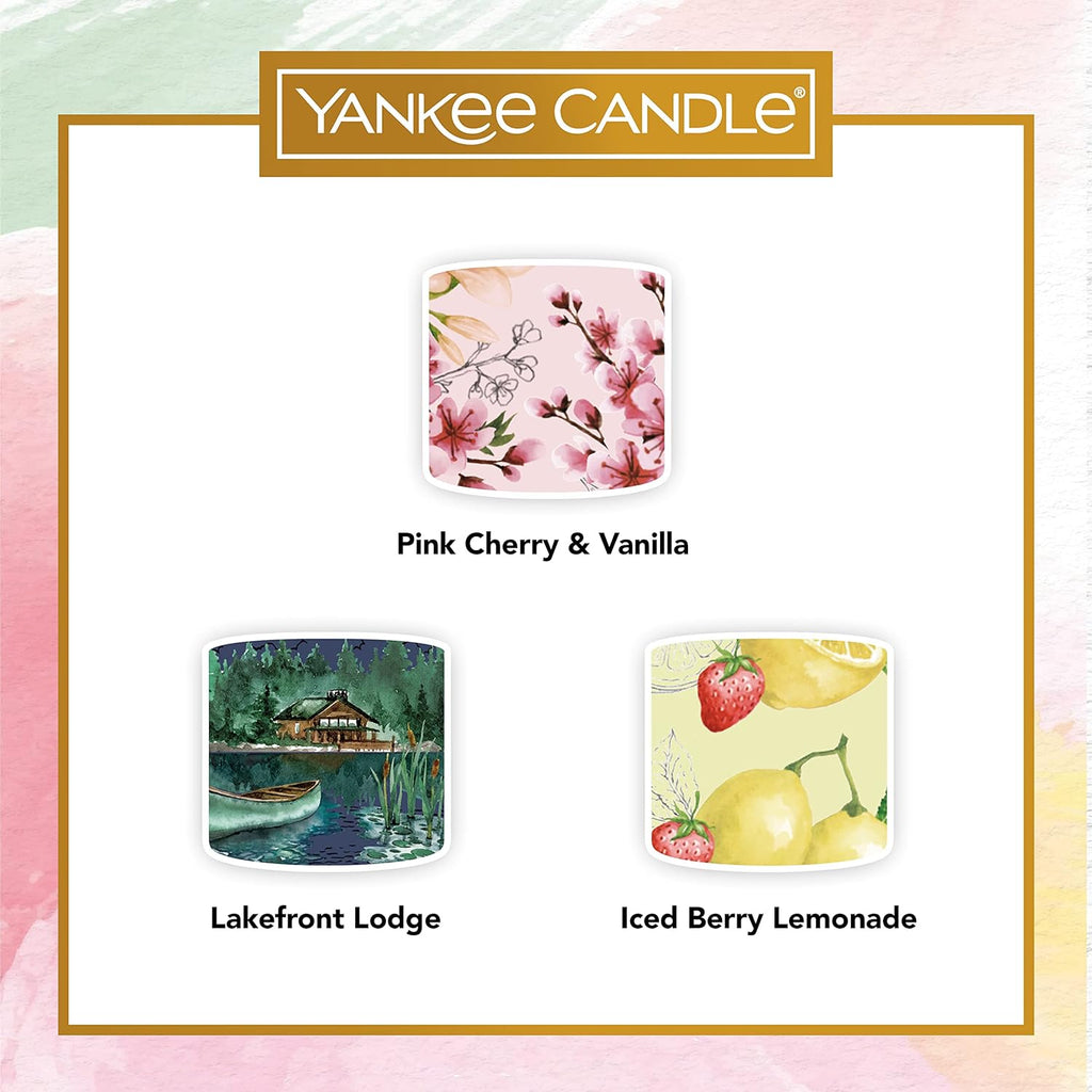 Yankee Candle Gift Set | 3 Scented Signature Filled Votive Candles in Gift Box