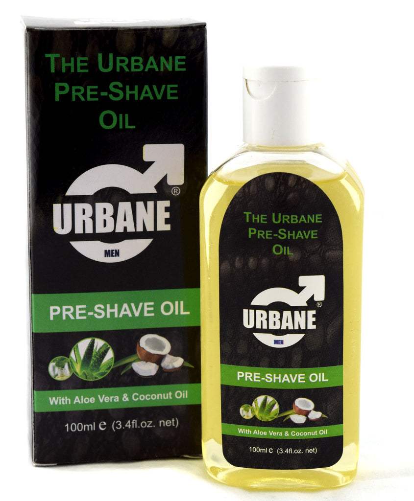Urbane Men Pre-Shave Oil for Manual & Electric 100ml
