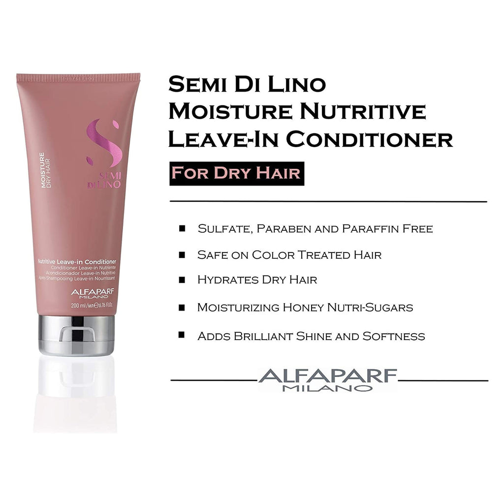 Alfaparf Semi Di Lino NUTRITIVE Moisture Conditioner for Normal Hair (VARIOUS SIZES)