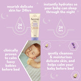 Aveeno Baby Calming Comfort Bedtime Lotion For Delicate Skin 200ml