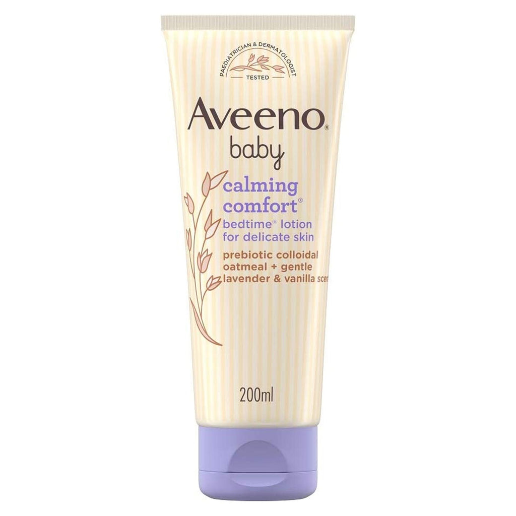 Aveeno Baby Calming Comfort Bedtime Lotion For Delicate Skin 200ml