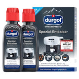 Durgol Swiss Espresso Special Descaler Decalcifier for Coffee Machines 2 x 125ml