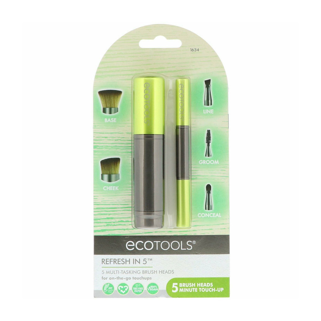 Eco Tools Refresh in 5 - 5 Multi-Tasking Make Up Brush Set