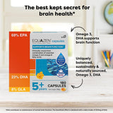 Equazen Fish Oil Omega 3 and 6 Fatty Acids DHA, EPA & GLA Brain Funct - 180 Caps