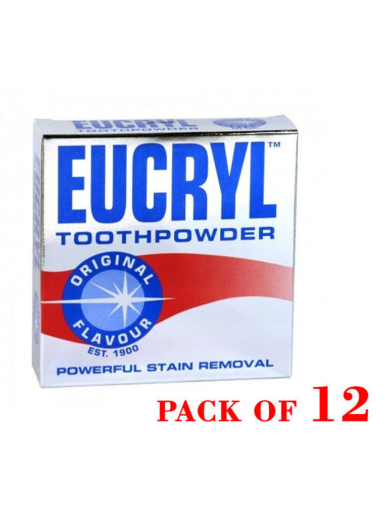 Eucryl Original Flavour Tooth Powder - Powerful Stain Removal