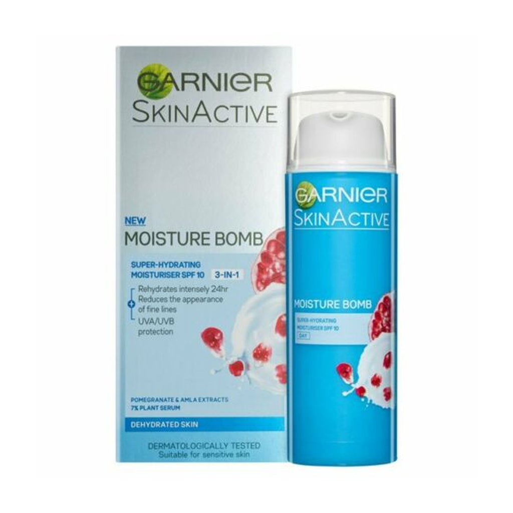 Garnier SkinActive Moisture Bomb Hydrating Antioxidant Moisturiser SPF10 - 50ml