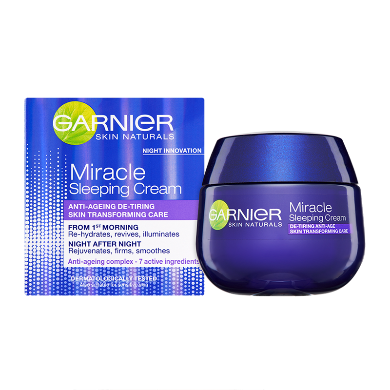 Garnier Miracle Anti Ageing Sleeping NIGHT Cream 50ml