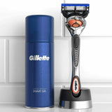 Gillette Fusion 5 ProGlide Razor + Shave Gel + Stand Limited Edition Gift Set