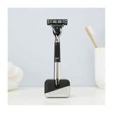 Gillette Mach 3 Razor Limited Edition Gift Set with Chrome Handle Razor & Stand