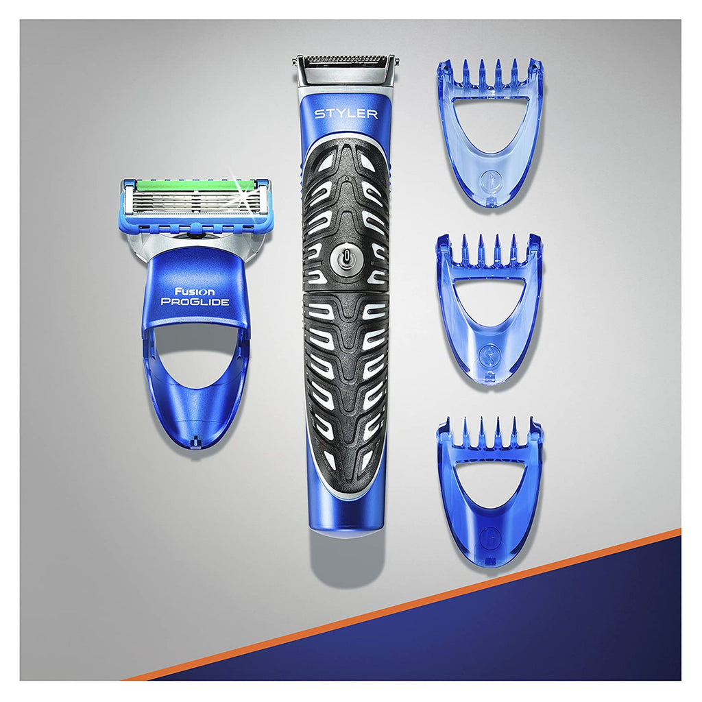 Gillette Fusion 5 ProGlide Styler Gift Set with Trimmer, Razor & Shaving Gel