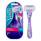 Gillette Venus Swirl Extra Smooth Womens Razor with Flexi Ball