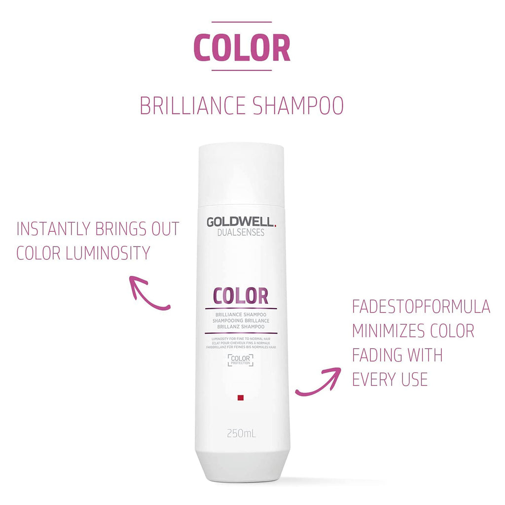 Goldwell Dualsenses Color Brilliance Shampoo 250ml - Luminosity For Hair 250ml