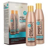 Kativa Hair Straightening Post Treatment Set with Shampoo 250ml Conditioner 250ml