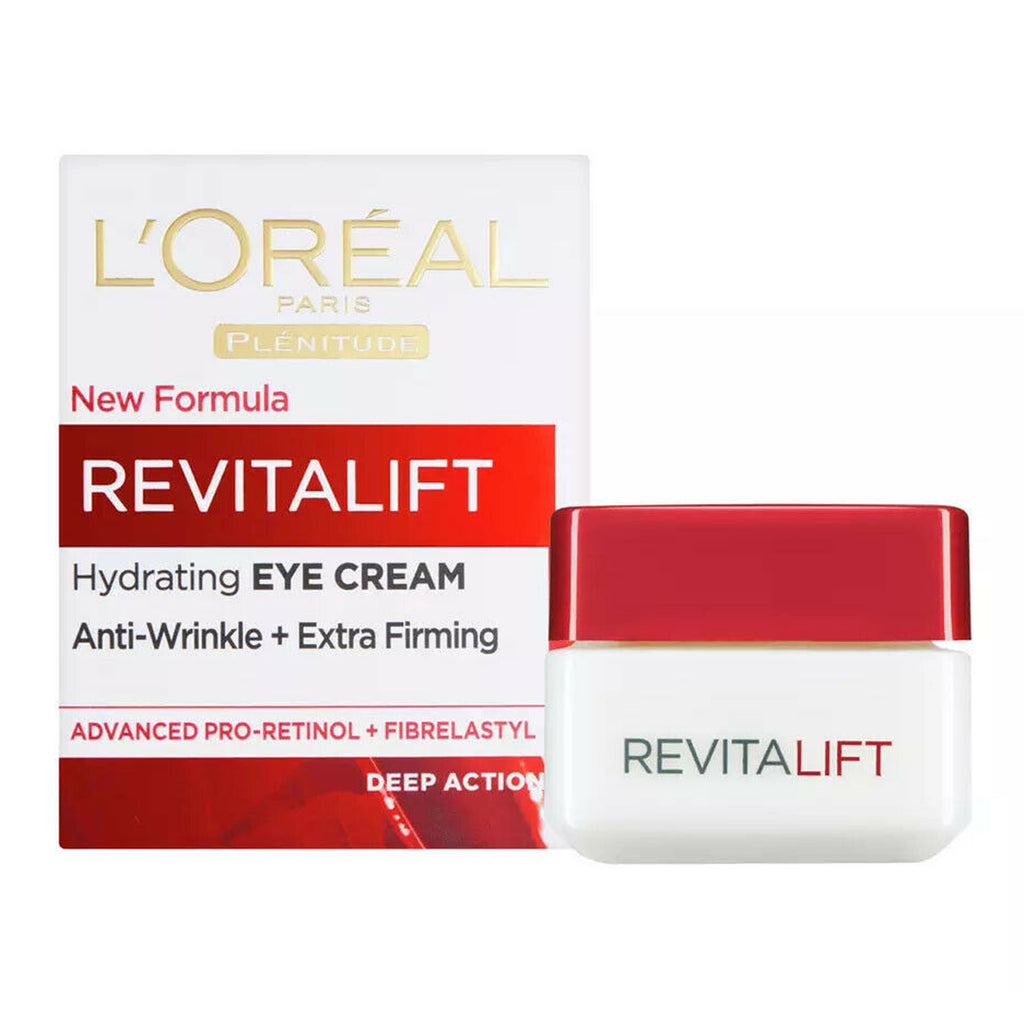 L'Oreal Paris Revitalift Hydrating Eye Cream Pro Retinol Anti-Wrinkle Extra Firming 15ml