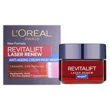 L'Oreal Paris Revitalift Laser Renew Anti-Ageing Cream Mask NIGHT 50ml