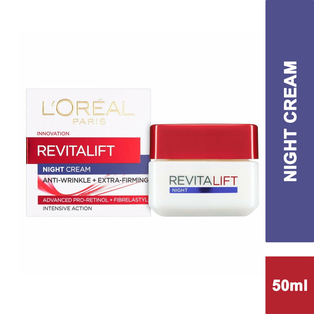 L'Oreal Paris Revitalift Pro Retinol Anti-Wrinkle + Firming Night Cream 50ml