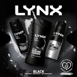 Lynx Black Trio Gift Set - Body Spray, Body Wash & Anti-Perspirant
