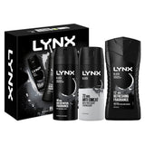 Lynx Black Trio Gift Set - Body Spray, Body Wash & Anti-Perspirant