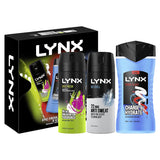 Lynx Mixed Trio Gift Set with 3 Scents - Body Spray, Body Wash & Anti-Perspirant