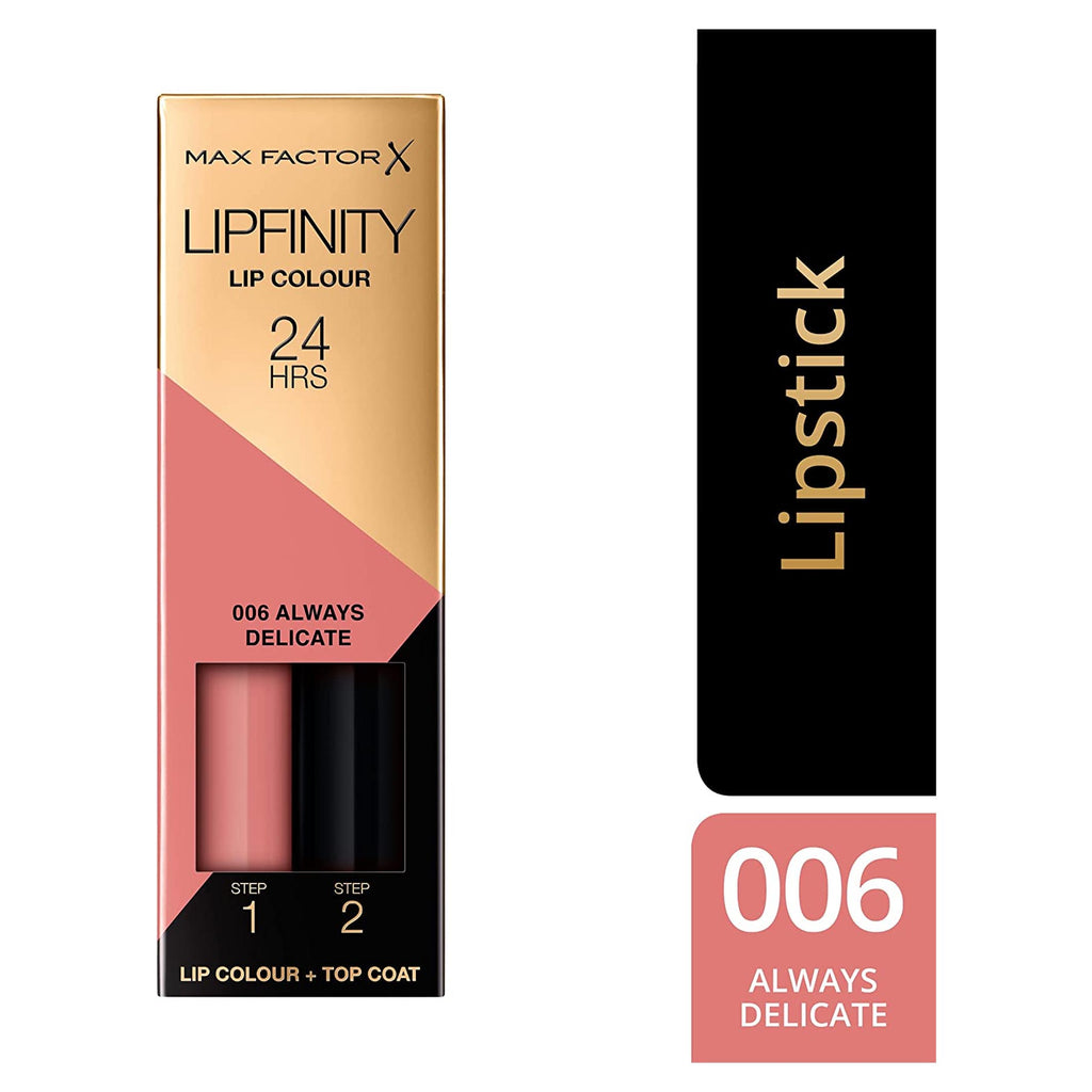 Max Factor Lipfinity 24hrs Lip Colour Liquid Lipstick (VARIOUS SHADES)