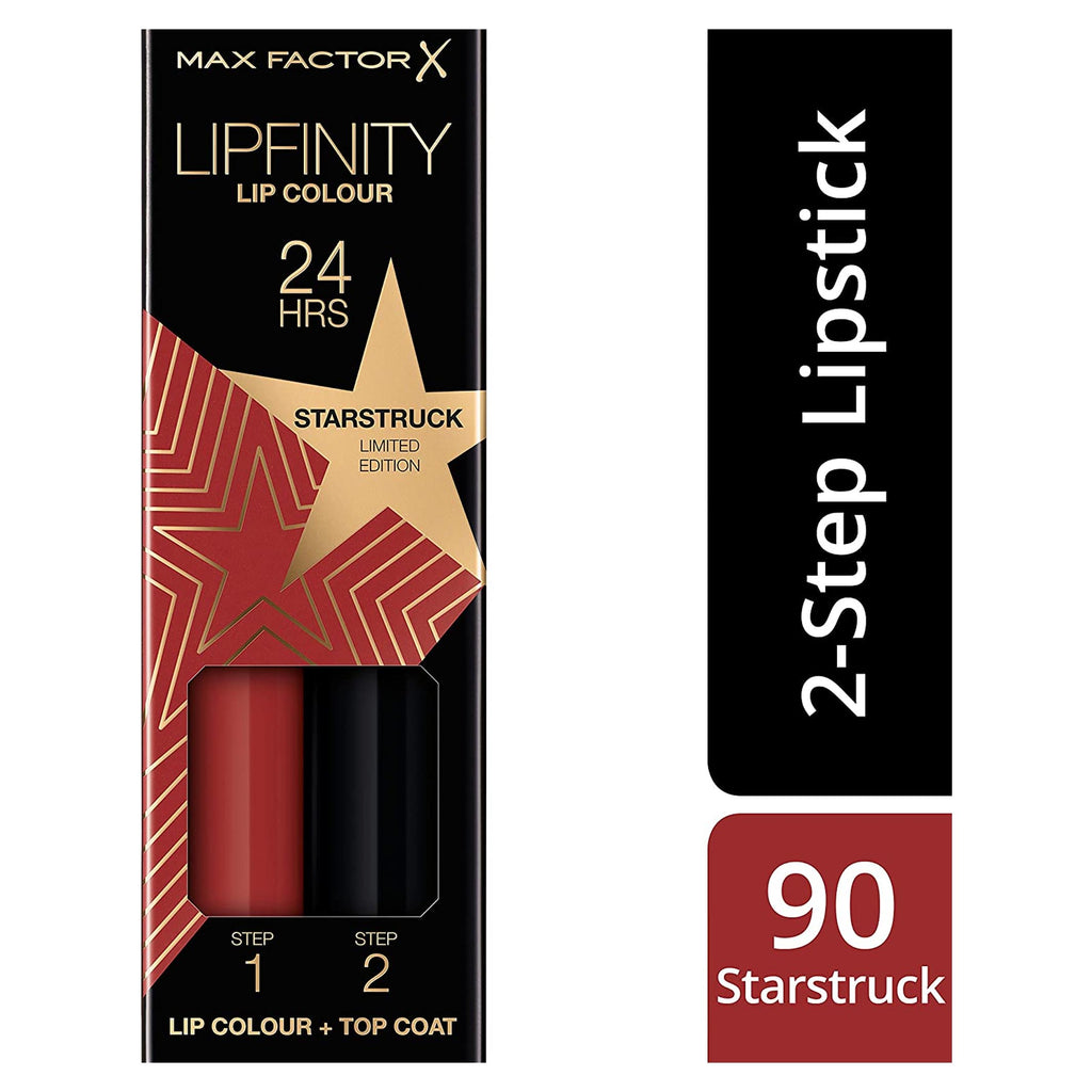 Max Factor Lipfinity 24hrs Lip Colour Liquid Lipstick (VARIOUS SHADES)