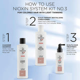 Nioxin System 3 - Set with Shampoo 150ml Conditioner 150ml Treatment 50ml