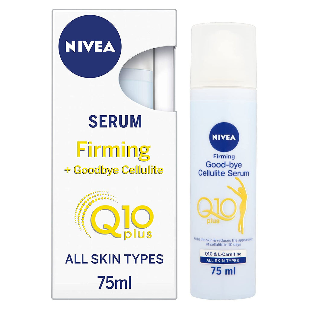 Nivea Q10 Plus Firming + Good-Bye Cellulite Serum with Lotus Extract (Various Sizes)