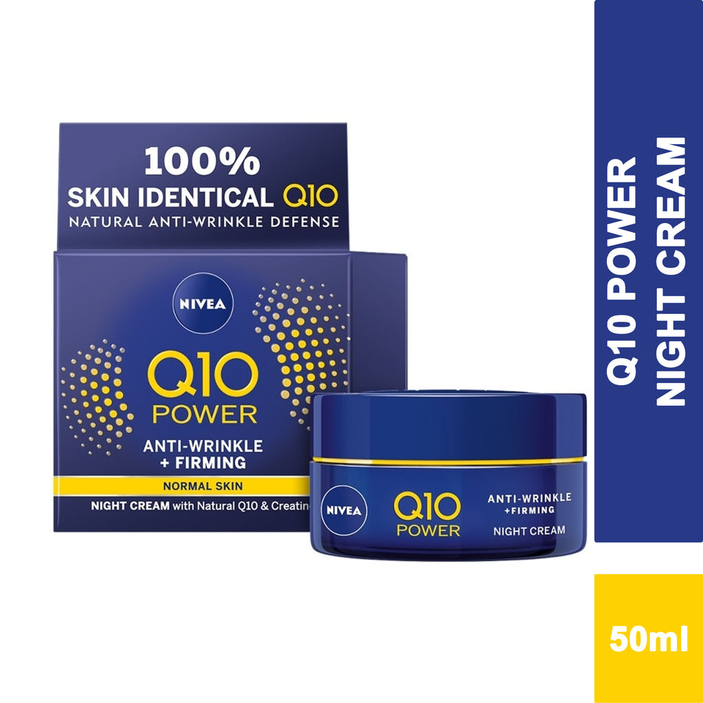 Nivea Q10 Power Anti-Wrinkle + Firming Revitalising Night Cream 50ml