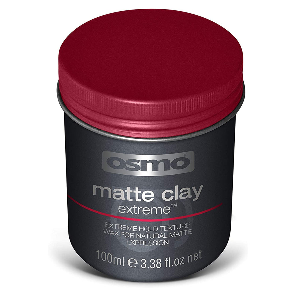 OSMO Matte Clay EXTREME Hold Texture Wax for Natural Matte Finish 100ml