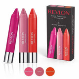 Revlon Travel Collection Set of 3 Lip Balm Stain - Sweetheart, Honey & Rendezous