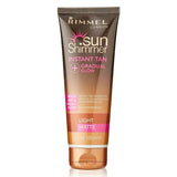 Rimmel Sun Shimmer Instant Tan + Gradual Glow Matte - Light Matte 125ml