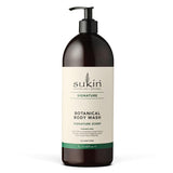 Sukin Naturals Botanical Body Wash SIGNATURE SCENT - 1000ml LARGE with Pump