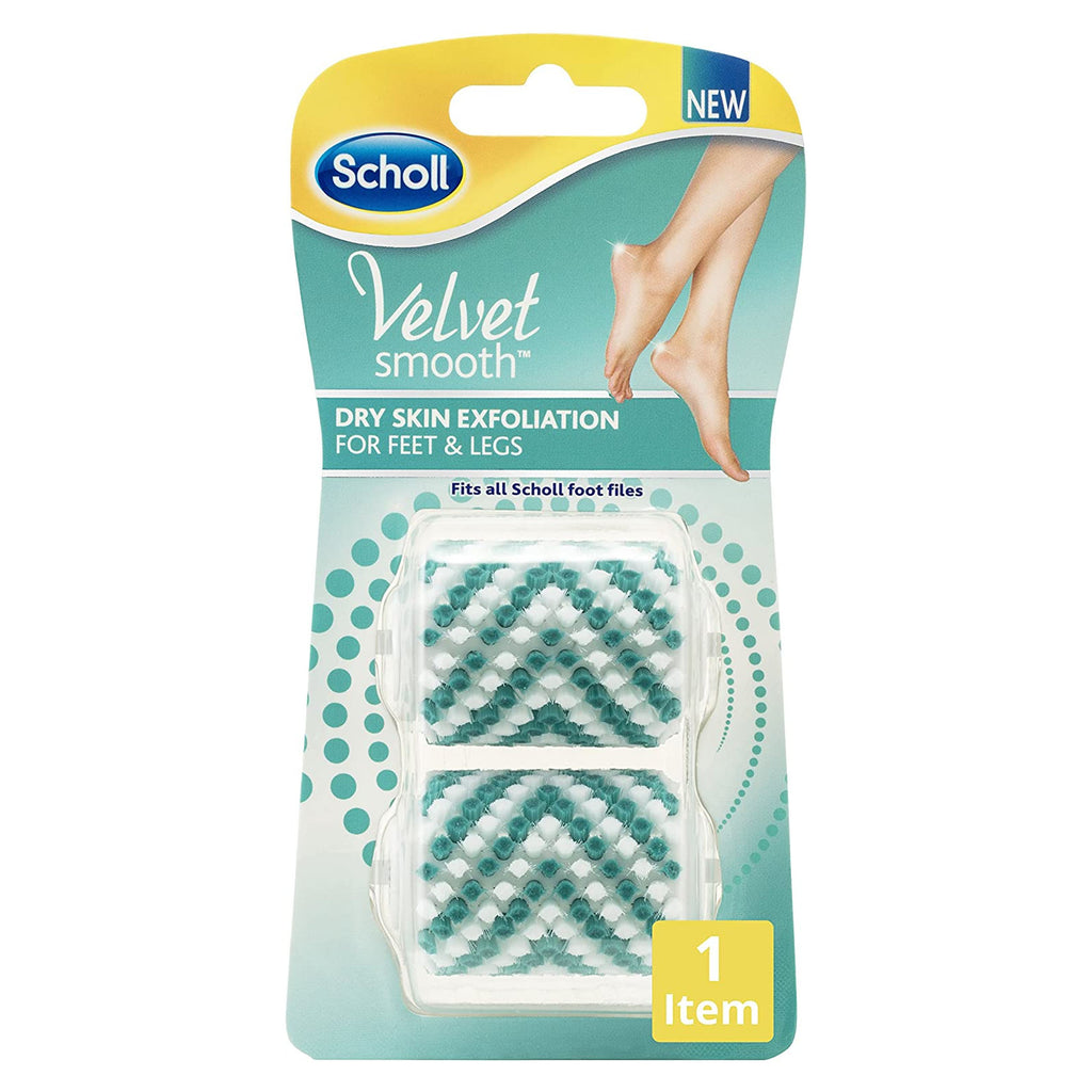 Scholl Velvet Smooth Dry Skin Exfoliation Replacement Roller Heads