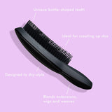 Tangle Teezer The Ultimate Finisher Finishing Hairbrush Smooth & Shine - Black