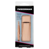 Tweezerman Mini Slant Tweezer with Case - Rose Gold