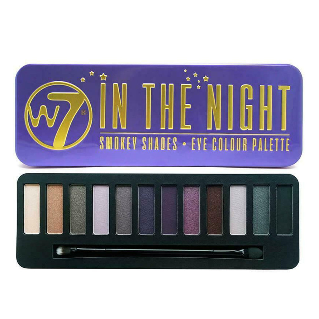 W7 IN THE NIGHT Smokey Shades Eyeshadow Colour Palette
