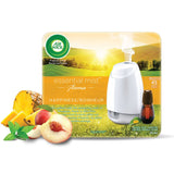 Air Wick Essential Mist Aroma Diffuser Kit Happiness with Pineapple Refill