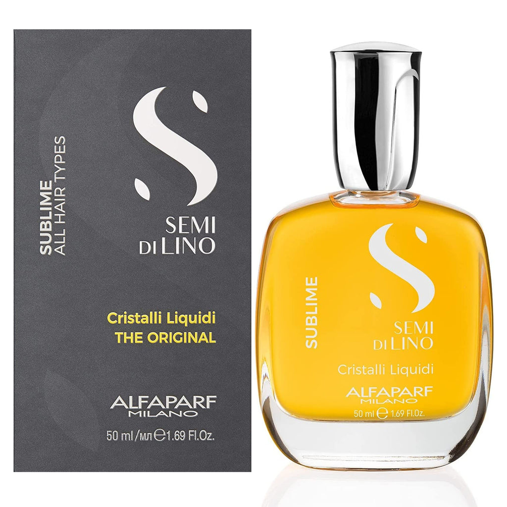 Alfaparf Milano Semi Di Lino Sublime Cristalli Liquidi Original Hair Serum 50ml