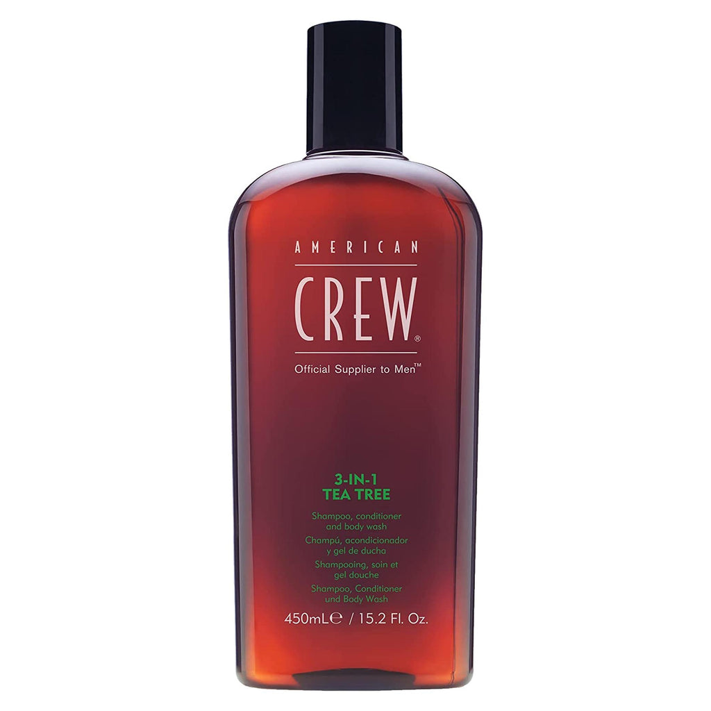 American Crew TEA TREE - 3 in 1 Shampoo Conditioner Body Wash 450ml