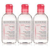 Bioderma Sensibio H2O Make Up Removing Micellar Water 250ml (3 PACK)