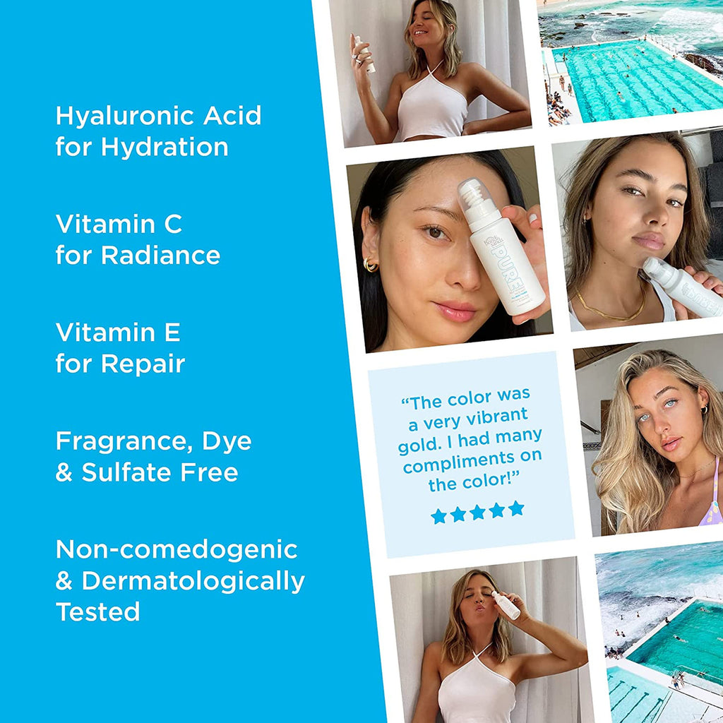 Bondi Sands PURE Self Tanning FACE MIST with Hyaluronic Acid Vitamin C 70ml